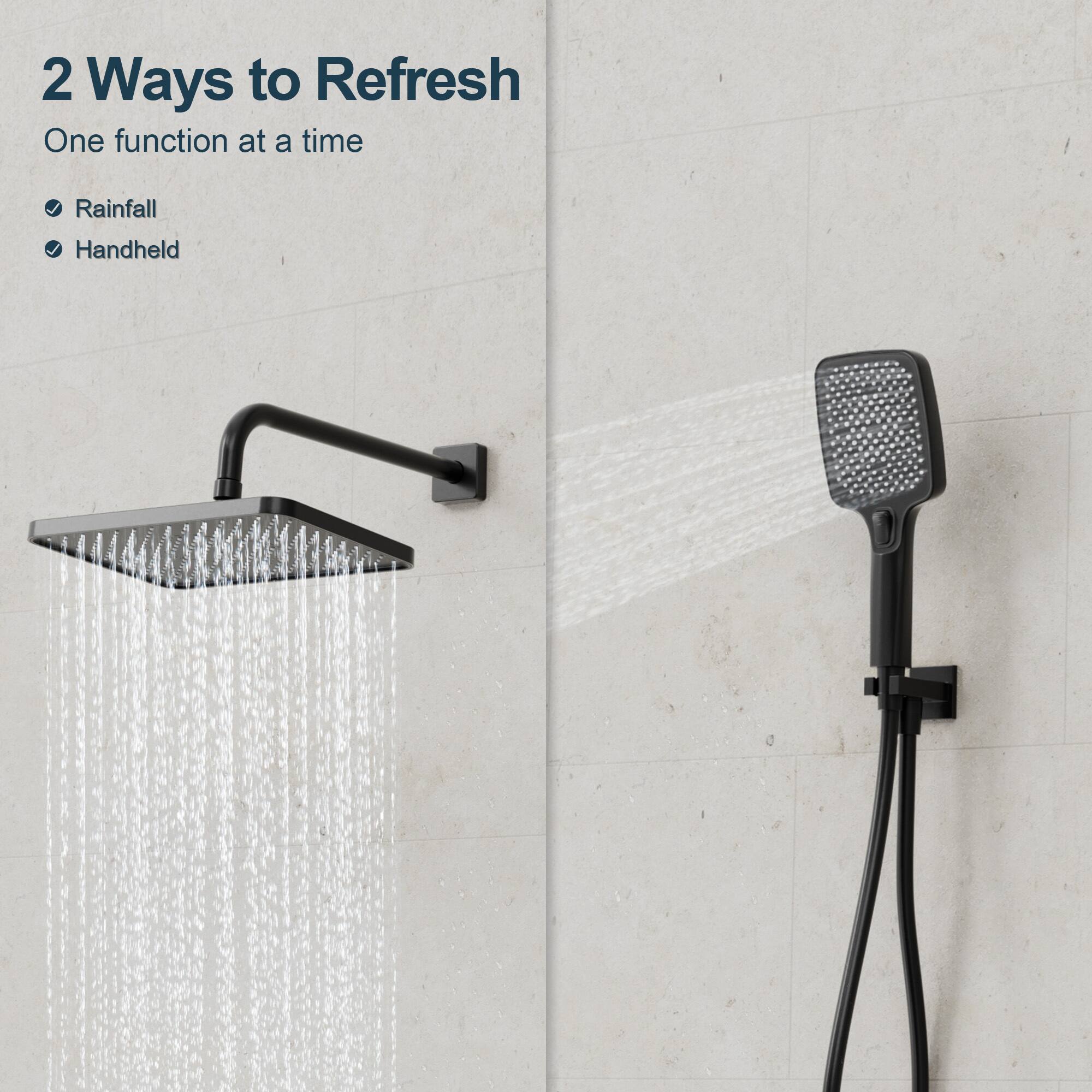 2 Ways to Refresh  
One function at a time  
- Rainfall  
- Handheld