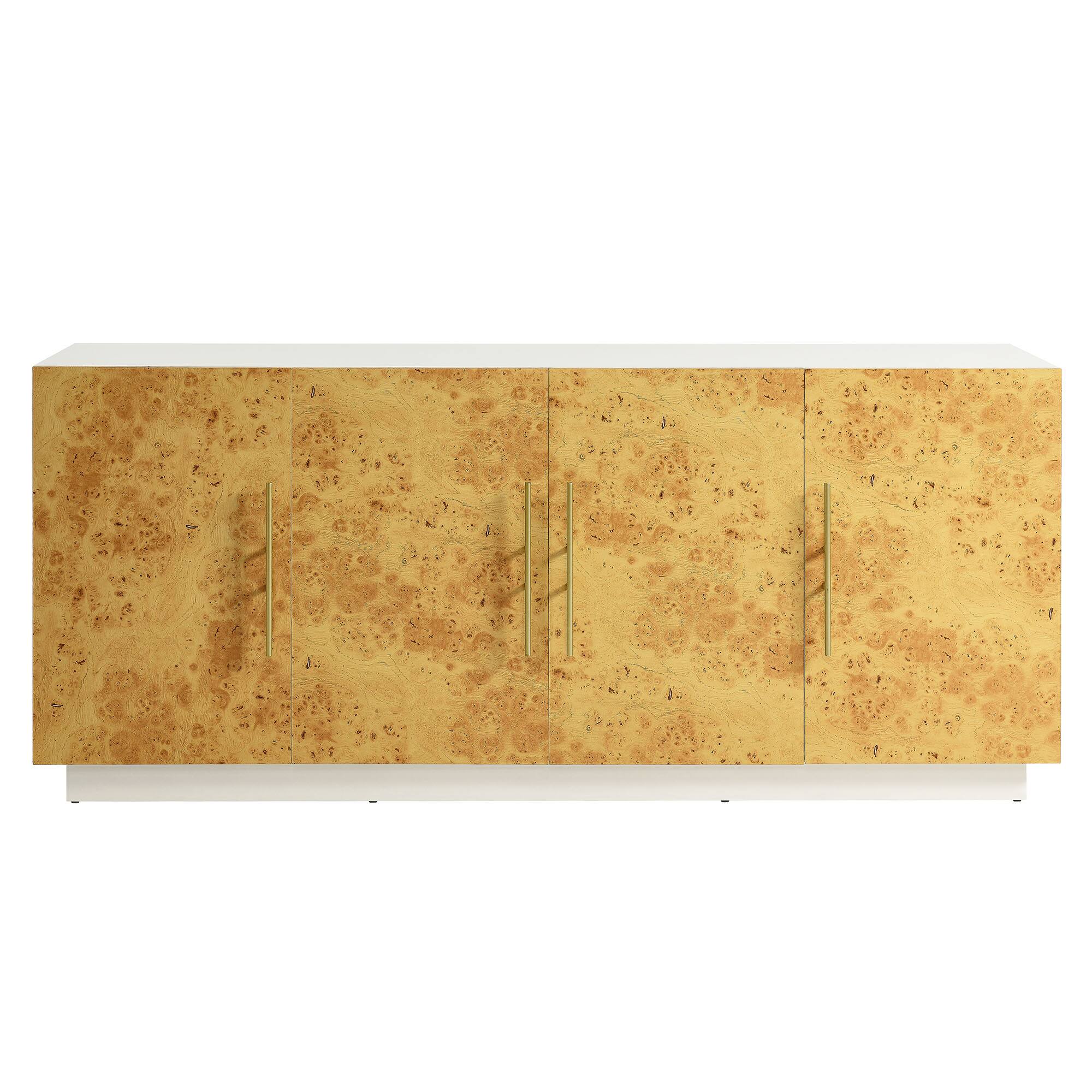 Alt View 2. Modway - Abel 69 Inch Burl Wood Sideboard Buffet TV Stand by Modway - White Bleached Burl.