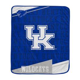 Pegasus - Kentucky Wildcats 50" x 60" Diagonal Ghost Ultra Soft Blanket - Multicolor