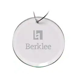 Jardine - Berklee College of Music 3'' Glass Round Ornament - Multicolor