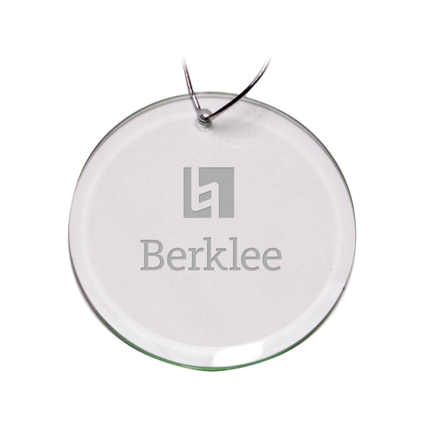 Front. Jardine - Berklee College of Music 3'' Glass Round Ornament - Multicolor.