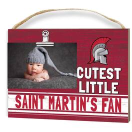 Jardine - Saint Martin's Saints 8" x 10" Cutest Little Fan Team Logo Clip Photo Frame - Red