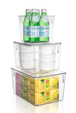 Sorbus - Fridge Drawer with lid for refrigerator & pantry