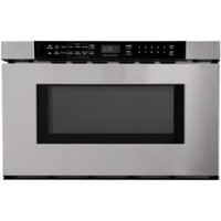 Sharp - 24-inch Built-In Microwave Drawer Oven - Stainless Steel - Front_Zoom