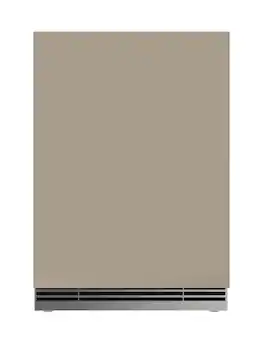 U-Line - 24"W. 5.1 Cu.Ft. Built-In Panel Ready Compact Beverage Center - Custom Panel Ready
