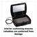 Interior cushioning ensures valuables are protected from damage