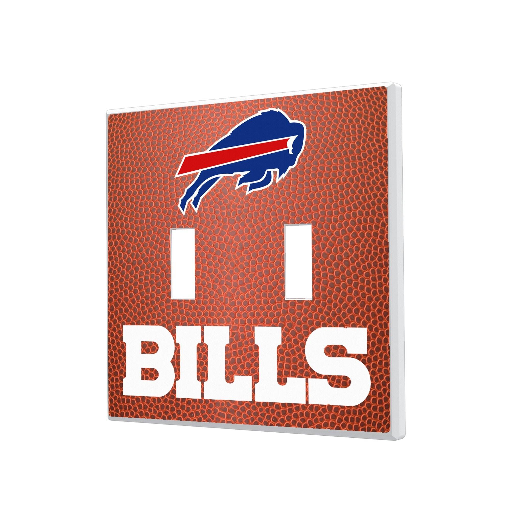 Keyscaper - Buffalo Bills Football Design Double Toggle Light Switch Plate - Multicolor price history on PriceWatchPro