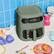 Alt View 15. CRUX - 8-qt. Digital Air Fryer Kit with TurboCrisp - Limited Edition Stuffed Olive.