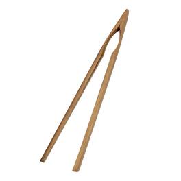 Escali - Joyce Chen Burnished Bamboo Toaster Tongs, 6.5 Inch - Natural