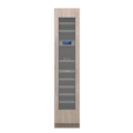 Thermador - Freedom Collection 65-Bottle 3-Zone Smart Built-in Wine Preservation Column with Presenter - Custom Panel Ready
