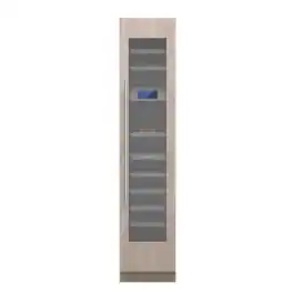 Thermador - Freedom Collection 65-Bottle 3-Zone Smart Built-in Wine Preservation Column with Presenter - Custom Panel Ready