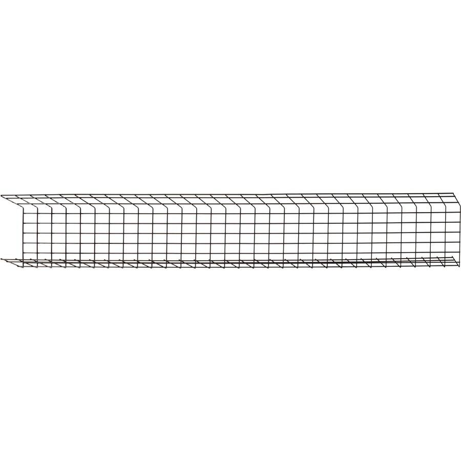 Alt View 4. Tripp Lite - WIRE MESH CABLE TRAY 2 PACK 300 X 100 X 1500MM 12IN X 4IN X5FT - Black.