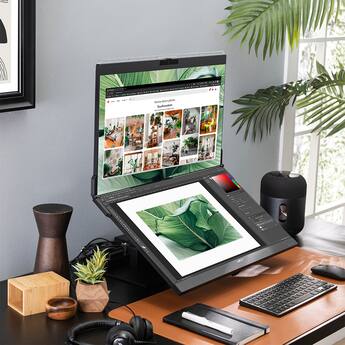 Mobile Pixels Geminos X 1440p 24 In. Dual Screen Desktop Monitor Mobile Pixels Geminos X 1440p 24 In. Dual Screen Desktop Monitor
