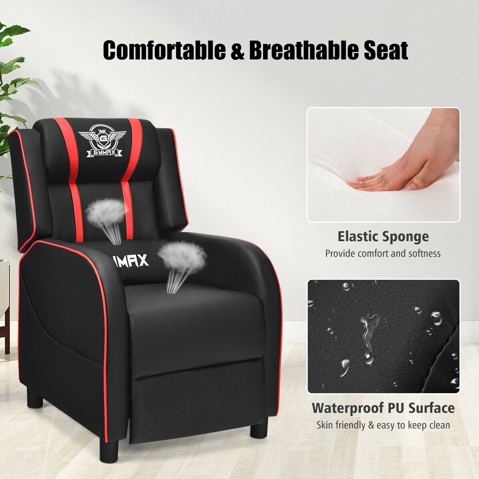 Comfortable & Breathable Seat

Elastic Sponge
Provide comfort and softness

Waterproof PU Surface
Skin friendly & easy to keep clean