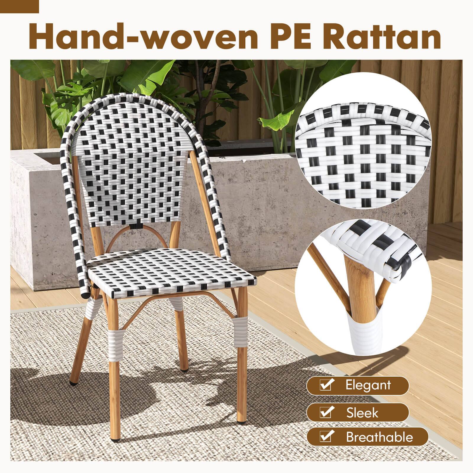 Hand-woven PE Rattan

Elegant
Sleek
Breathable