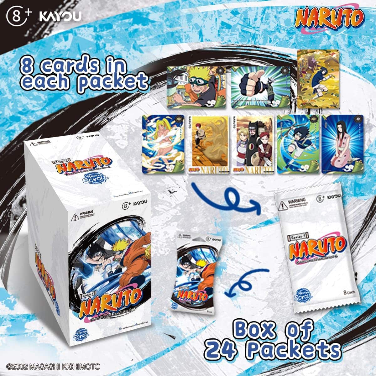 Kayou TCG: Naruto Smriti Heaven Scroll Series 1 Booster Box 24