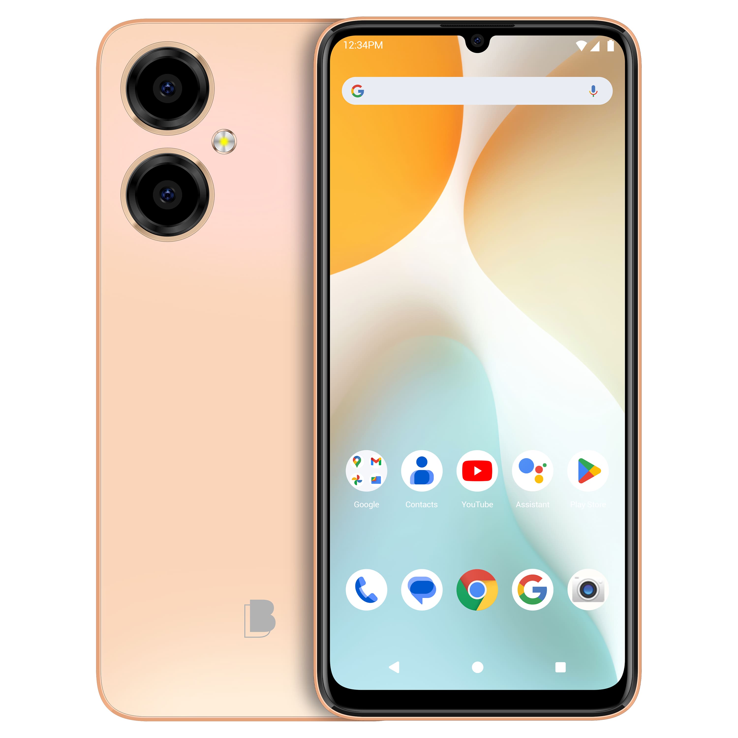 BLU - G64 256GB (Unlocked) - Peach - Front_Zoom