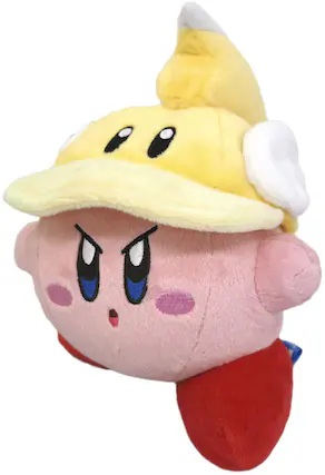 Front. Little Buddy - Nintendo - Kirby's Adventure All Star Collection - Cutter Kirby 5" Plush - Collectibles - Multicolor.