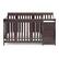 Alt View 11. Storkcraft - Portofino 5-in-1 Convertible Crib and Changer - Espresso.
