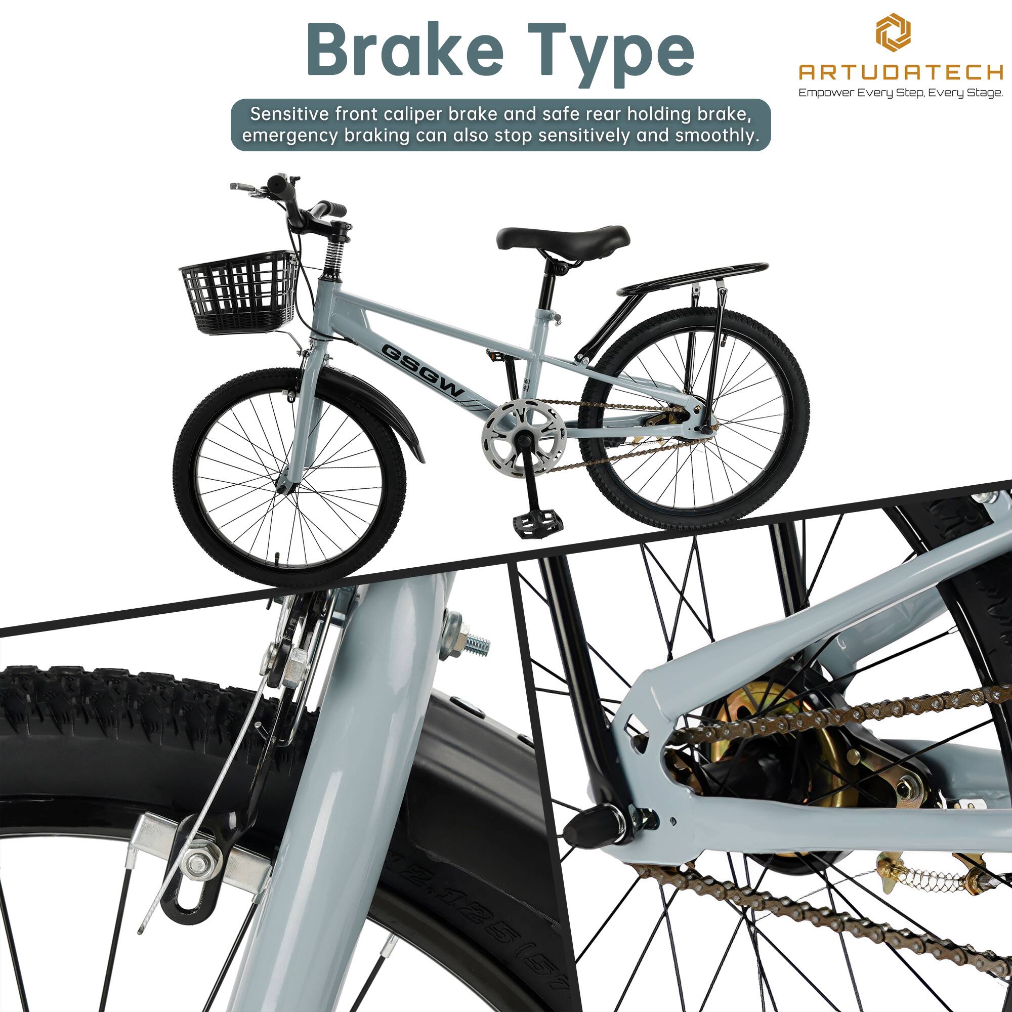 Brake Type

Sensitive front caliper brake and safe rear holding brake, emergency braking can also stop sensitively and smoothly.

ARTUDATECH
Empower Every Step, Every Stage.