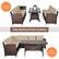 Separate Combination Free Sectional Patio Furniture L-Shape Combination