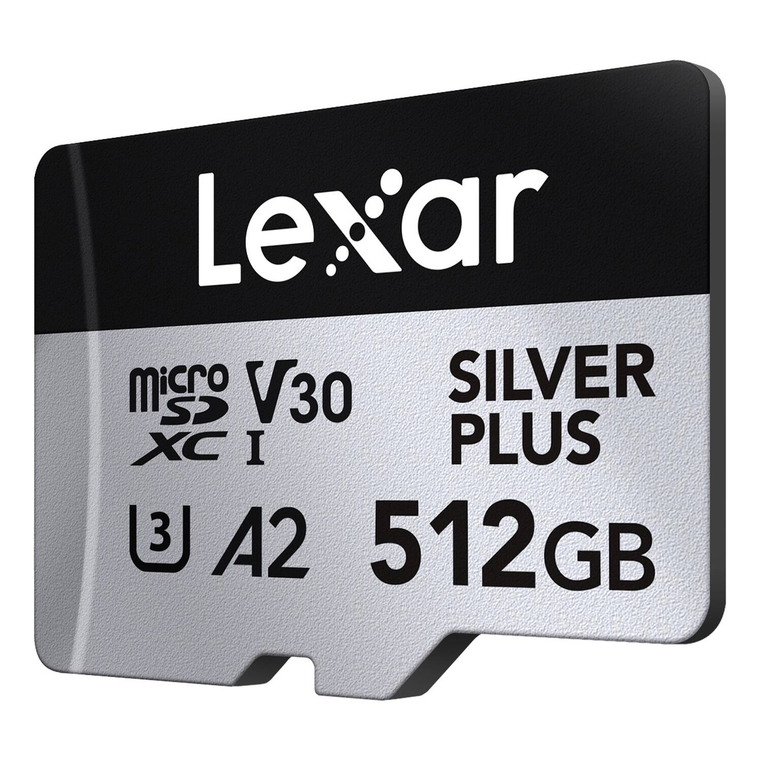 Lexar microSD V30 SILVER PLUS 512GB XC I A2