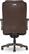 Alt View 21. La-Z-Boy - Delano Big & Tall Bonded Leather Executive Chair - Chocolate Brown/Gray Wood.