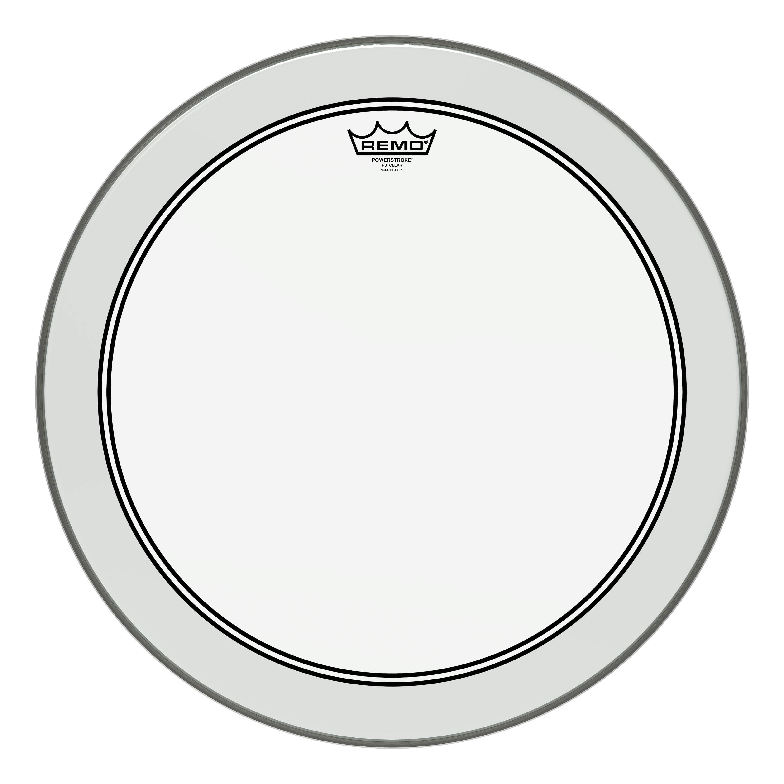 Remo - Bass, Powerstroke 3, Clear, 18 Diameter, 2-1/2 Impact Patch price history on PriceWatchPro