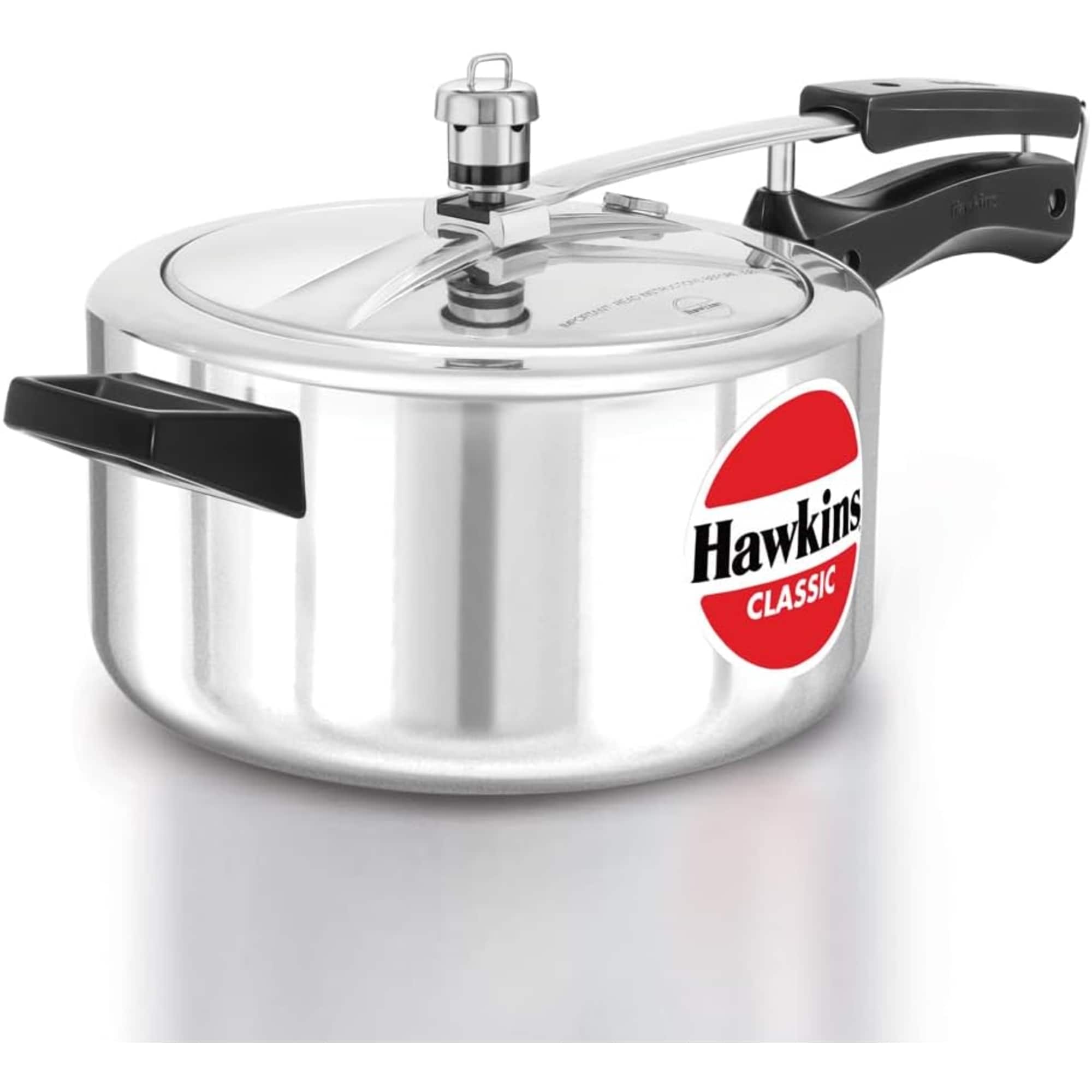 Hawkins - CL40 4 Liters Aluminum Pressure Cooker - Silver