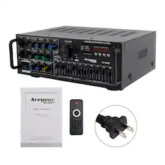 MCI MICS MIC1.2V0L TREBLE SN MIC BASS VOLUME USB/SD/MMC/FM/BT PLAYER Mp3 USB MUSIC - - AMPLIFIER MCS - R MICA - MICS HCK m 38.80 ECHO DELKY INPUT He NVMC CARD M I T M -ET Nas THA TR - a AN - FONE - -A Areyour BLE D THEBLE 100 SHOP BASS 150 AS-336BU BALANCE 1E 2 3I OK 100 1 350 To 3K3 TOK - OF . d LT CHANMEL THUR CHANNEL Batura uinG his prstu ponasa read ahis manual canttty Areyour SHOP - USER'S MANUAL MODE:AS-3268U AS-3368U