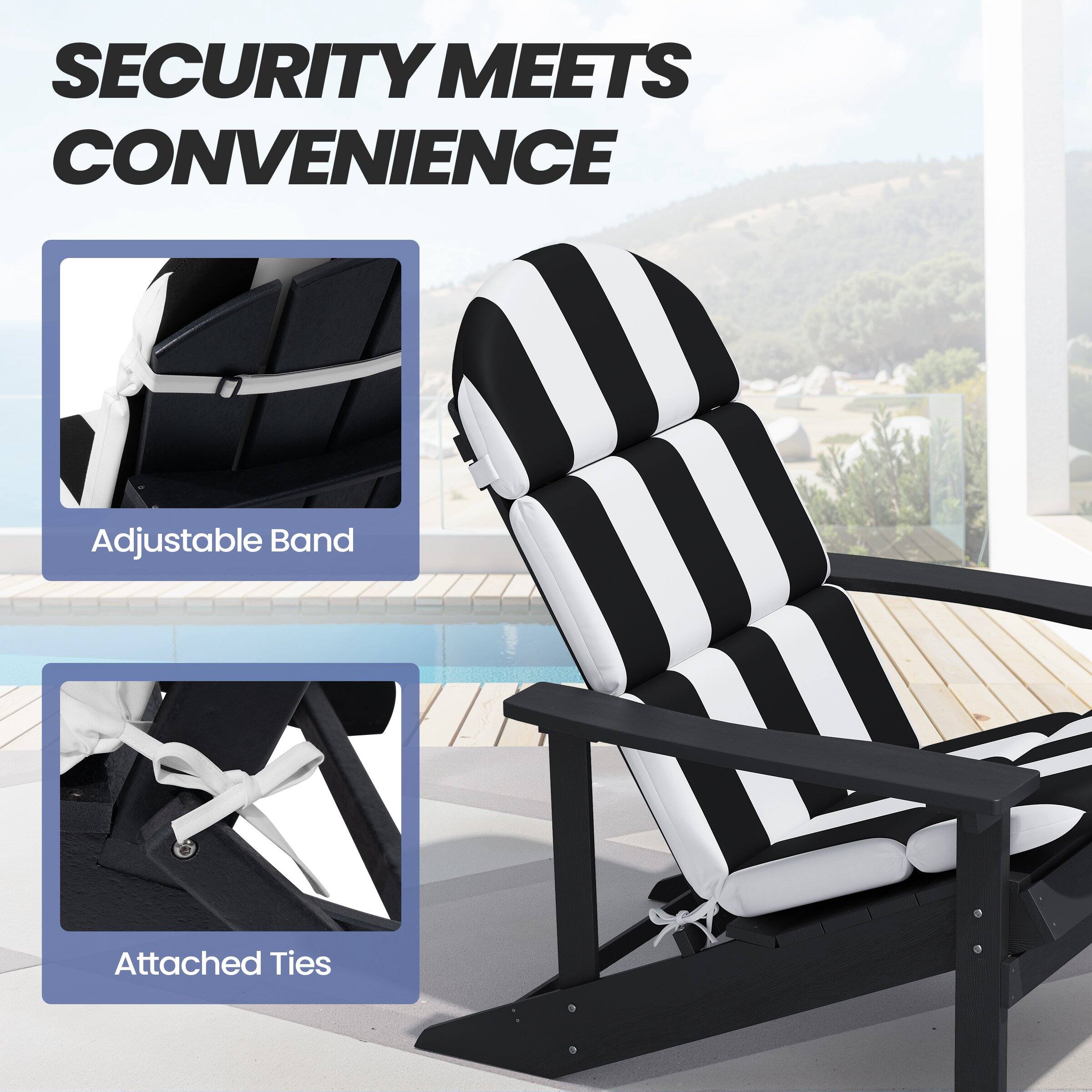 SECURITY MEETS CONVENIENCE

Adjustable Band

Attached Ties