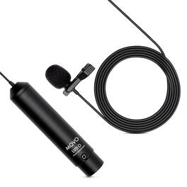 MOVO - LV8-D Broadcast-Quality XLR Lavalier Omni-Directional Wired Microphone