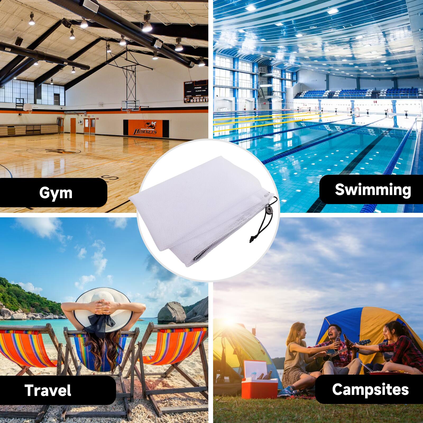 Gym, Swimming, Travel, Campsites