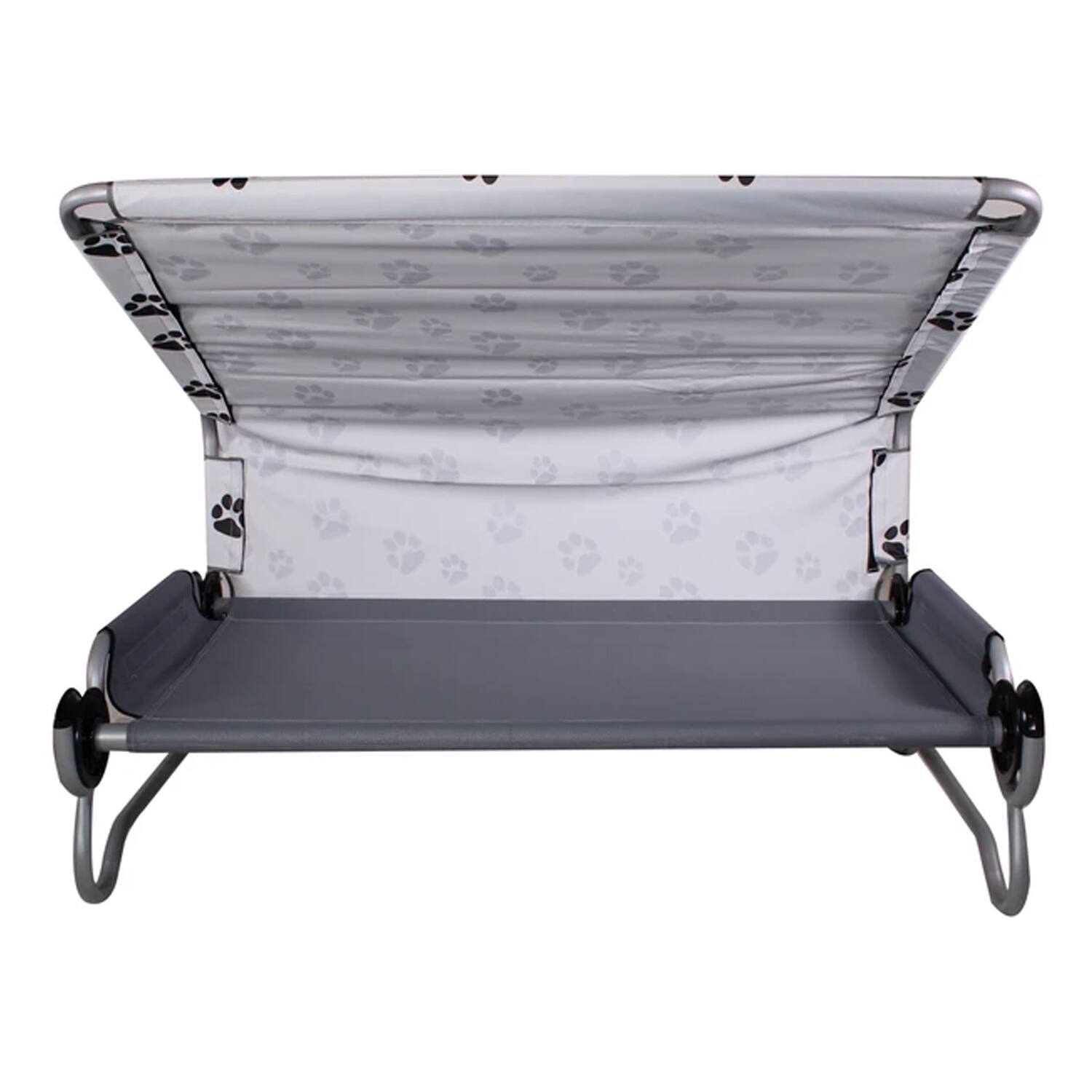 Alt View 1. Disc-O-Bed - Disc-O-Bed 60001 Dog/Cat Cot Bed Foldable Portable Travel Camping - Gray.