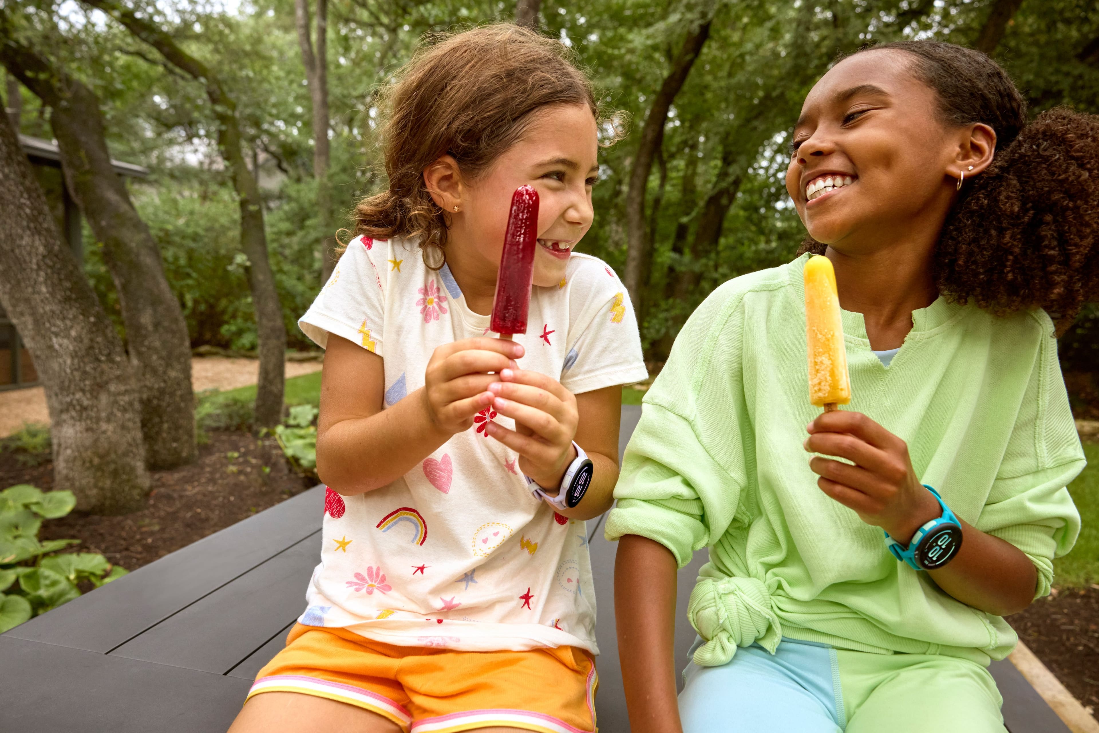 Alt View 10. Garmin - Bounce 2 GPS Kids Smartwatch 43mm Fiber-reinforced polymer - Slate Gray.