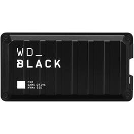 SanDisk - WD Black P50 WDBA3S0040BBK 4 TB Portable Solid State Drive - External - Xbox One, Desktop PC, Gaming Console Device