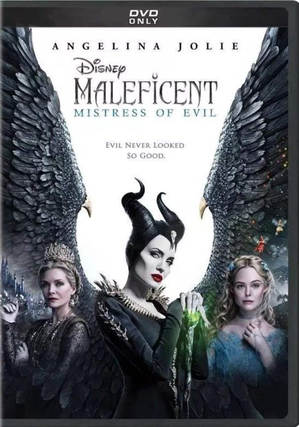 Front. Maleficent: Mistress of Evil   - DVD.