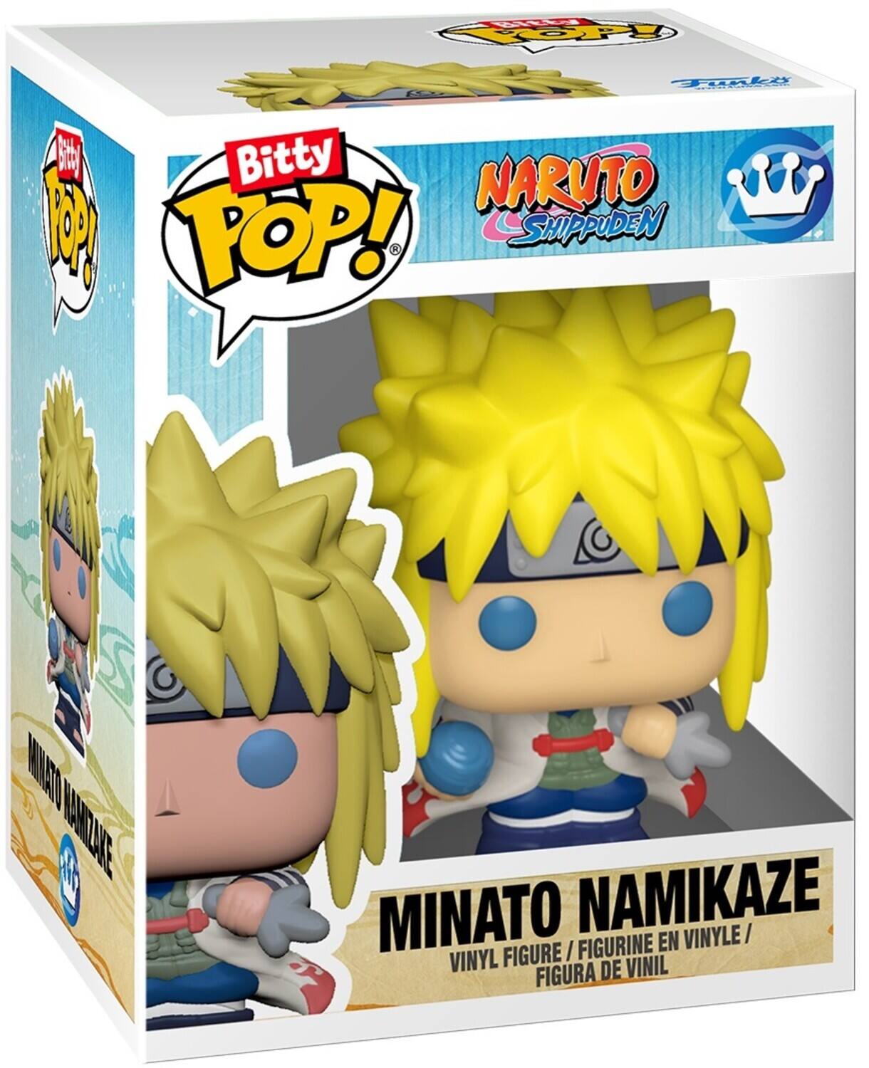 Bitty Pop!  
NARUTO SHIPPUDEN  
MINATO NAMIKAZE  
VINYL FIGURE / FIGURINE EN VINYLE / FIGURA DE VINIL