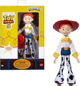 Mattel - Pixar Toy Story 5: 7'' Jesse Ragdoll Edition Figure, Playscale - COLLECTIBLES - Multicolor