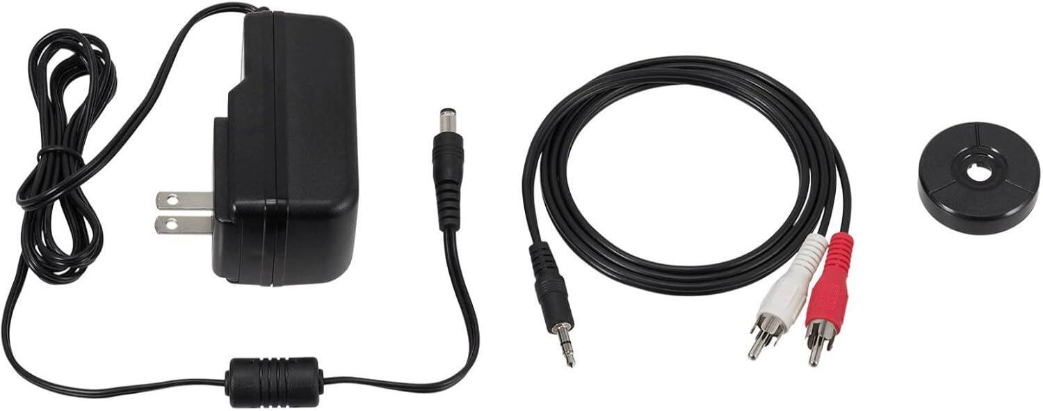 Alt View 1. Audio-Technica - Audio-Technica AT-LP60XBT-USB Fully Automatic Belt-Drive Turntable with Bluetooth (Wireless, USB & Analog) - Black.