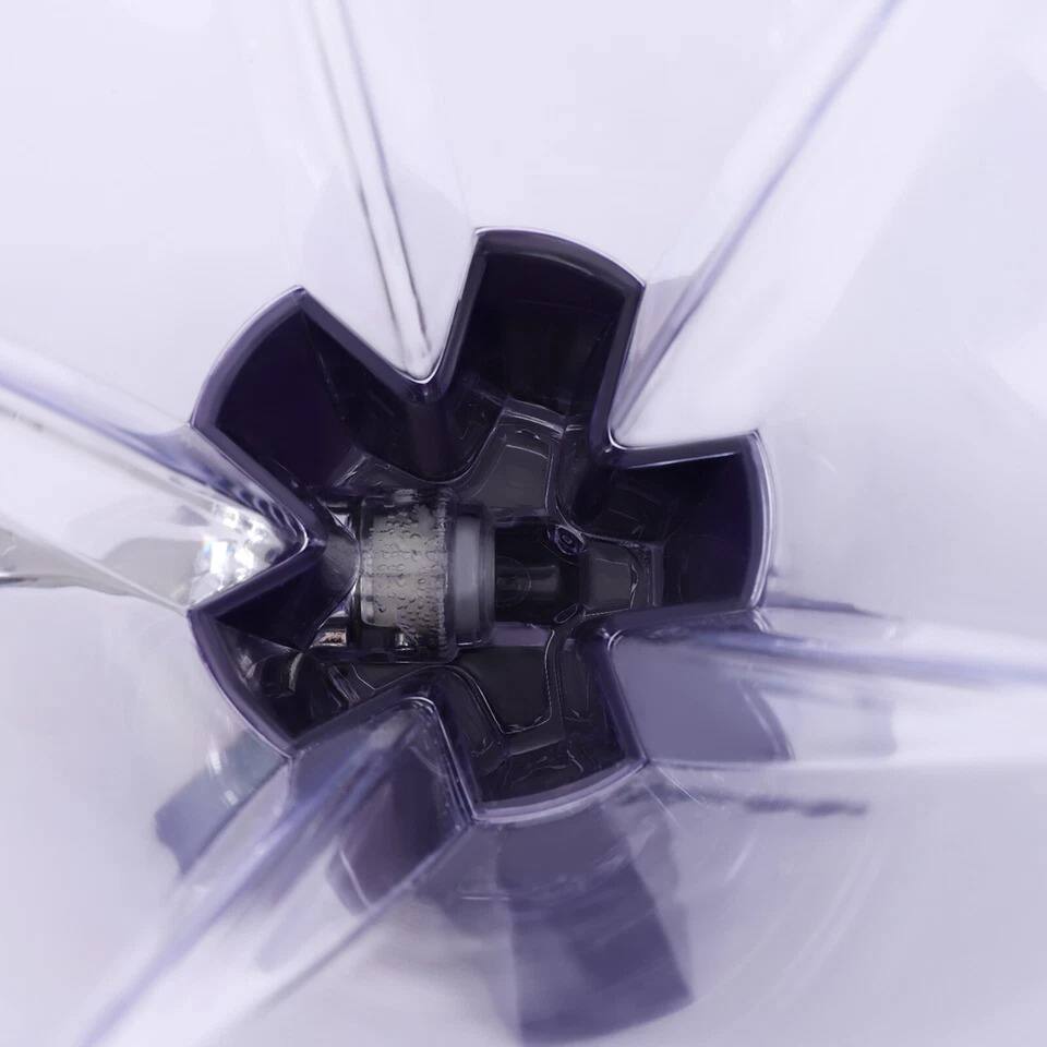 Alt View 3. Home Collection - Beer Tower Dispenser 3L Beverage Drink Dispenser with LED Light - Purple with Transparent Container.