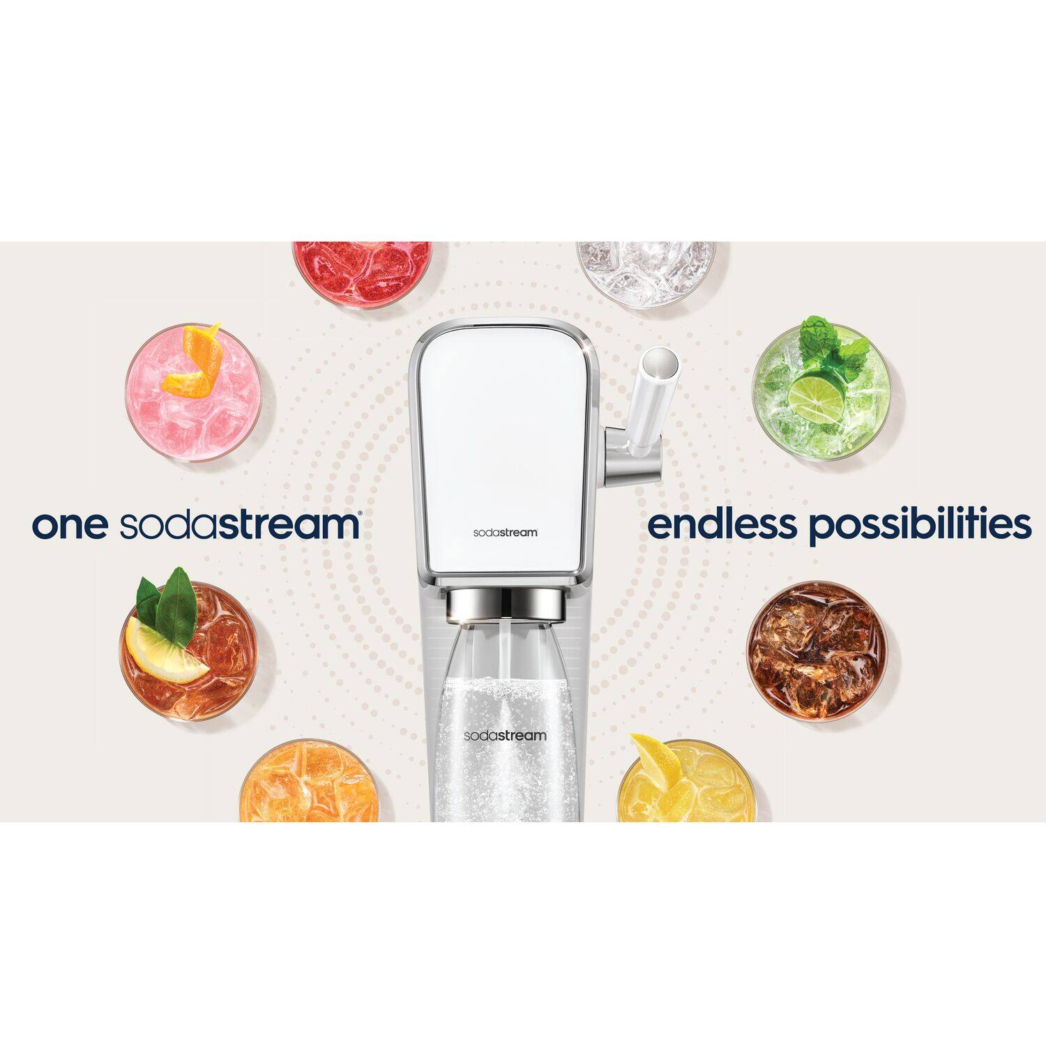 One SodaStream, Endless Possibilities.