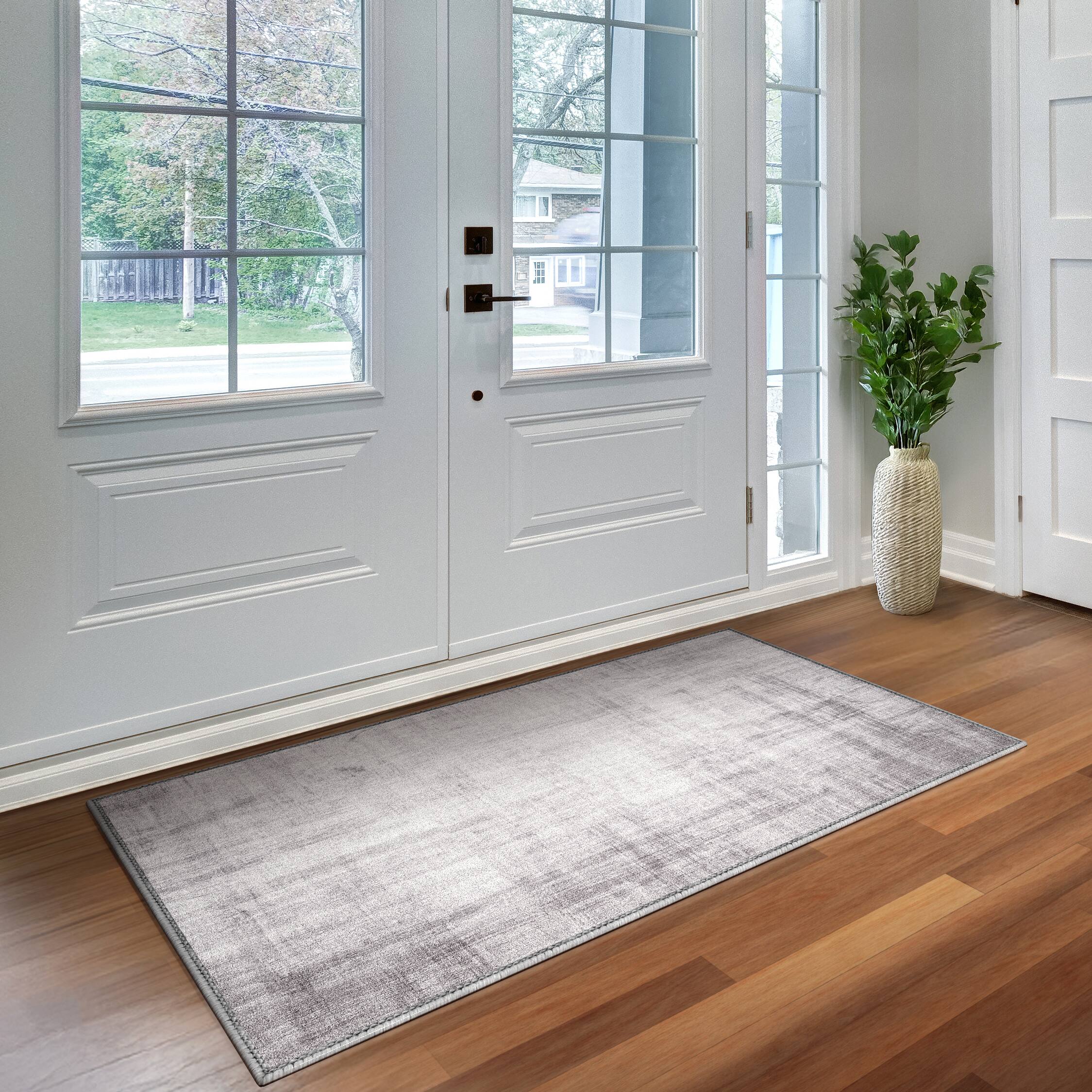 Alt View 3. Sorbus - Sorbus 5x7 Area Rug, Machine Washable, Non-Slip, Vintage Rug - Low Pile Non-Shedding Indoor Area Rugs for Living Room - Lines.