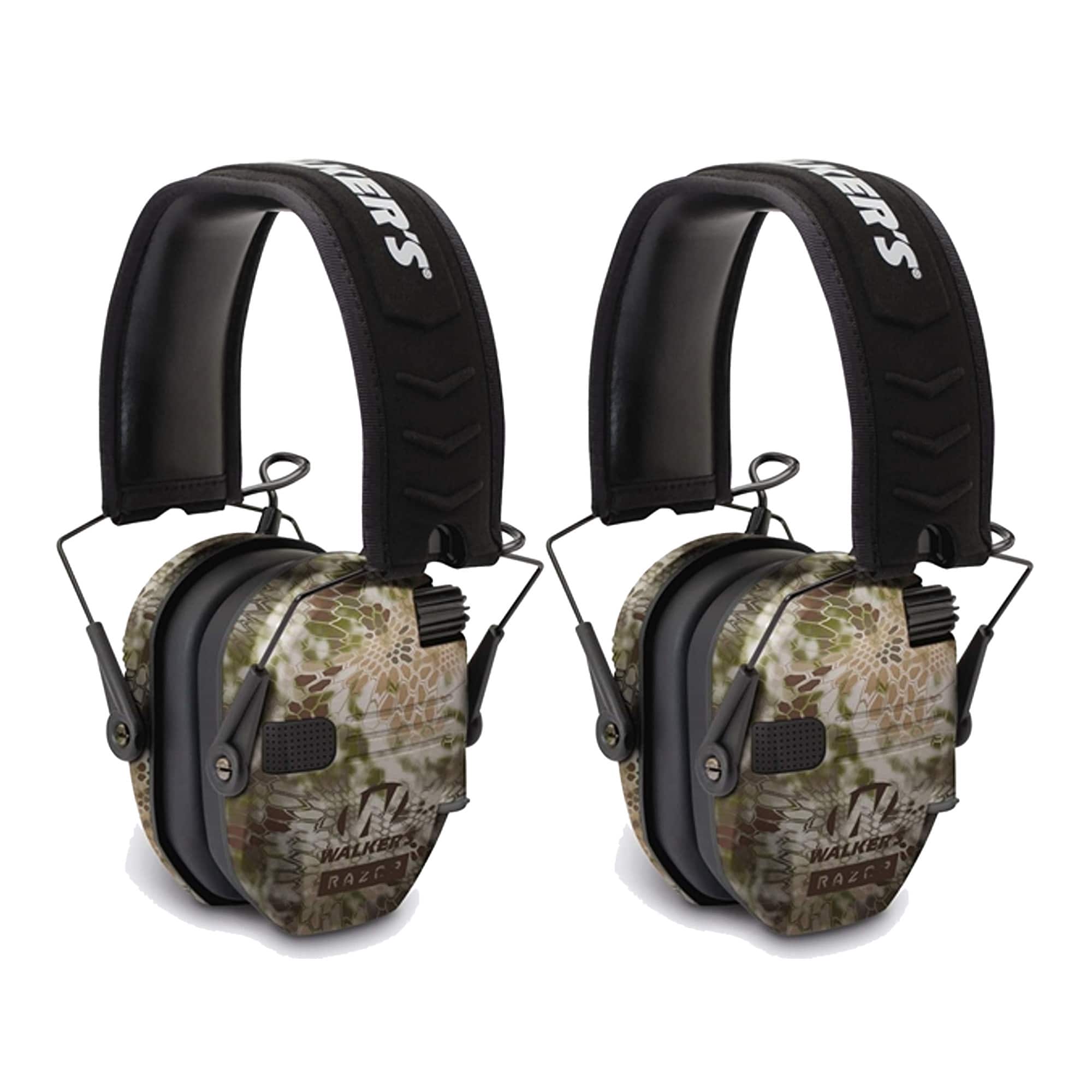 Walkers - Walker's Razor Slim Low Profile Compact Design Earmuffs (Camo) 2-Pack - Kryptek Camo price history on PriceWatchPro