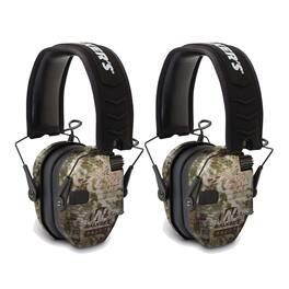 Walkers - Walker's Razor Slim Low Profile Compact Design Earmuffs (Camo) 2-Pack - Kryptek Camo