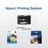 Epson Printing System Designed for Excellence Epson HCCR - Bright White Premium Paper: Epson 222 Glossy Photo Paper.