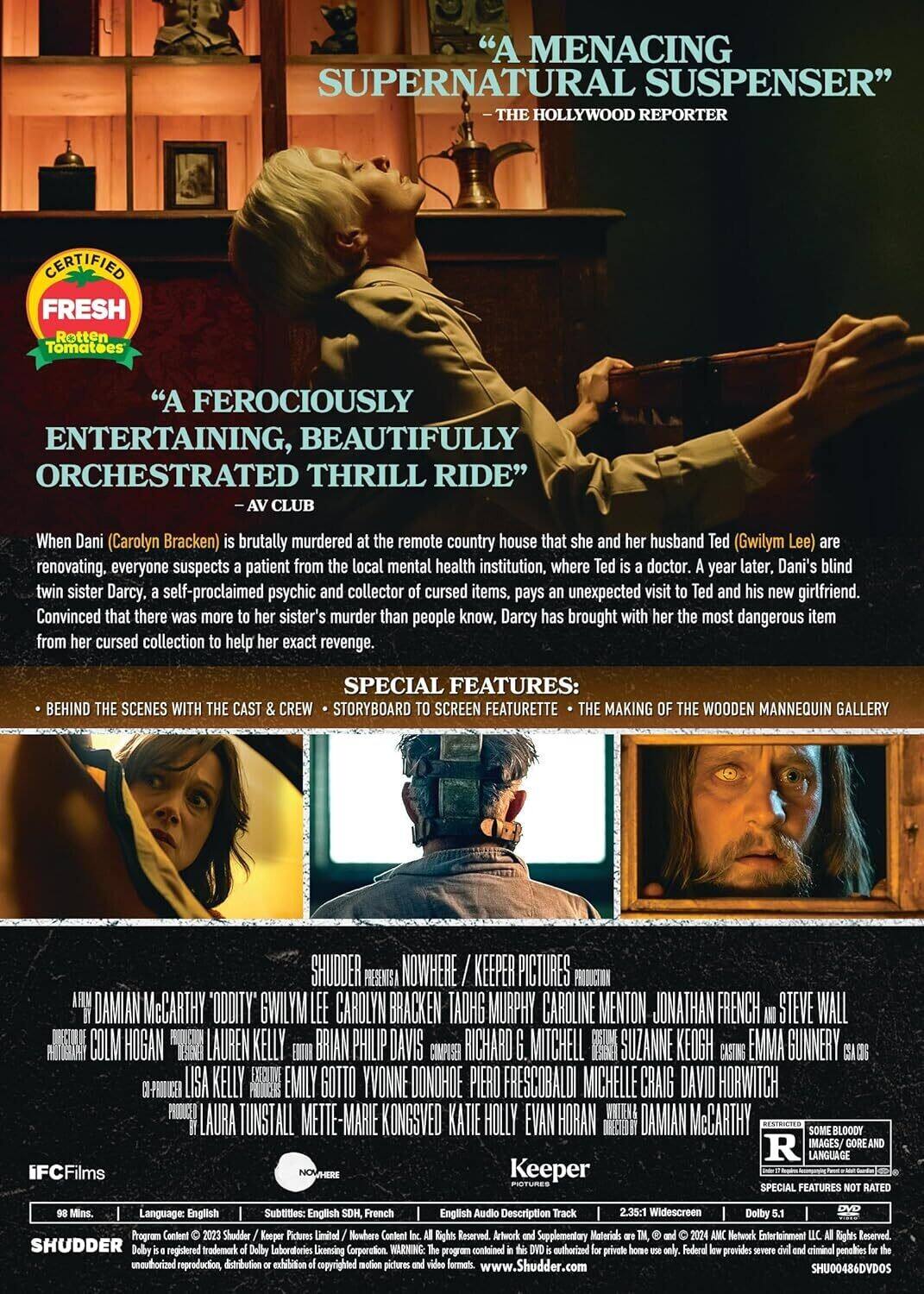 Alt View 1. Oddity   - DVD.