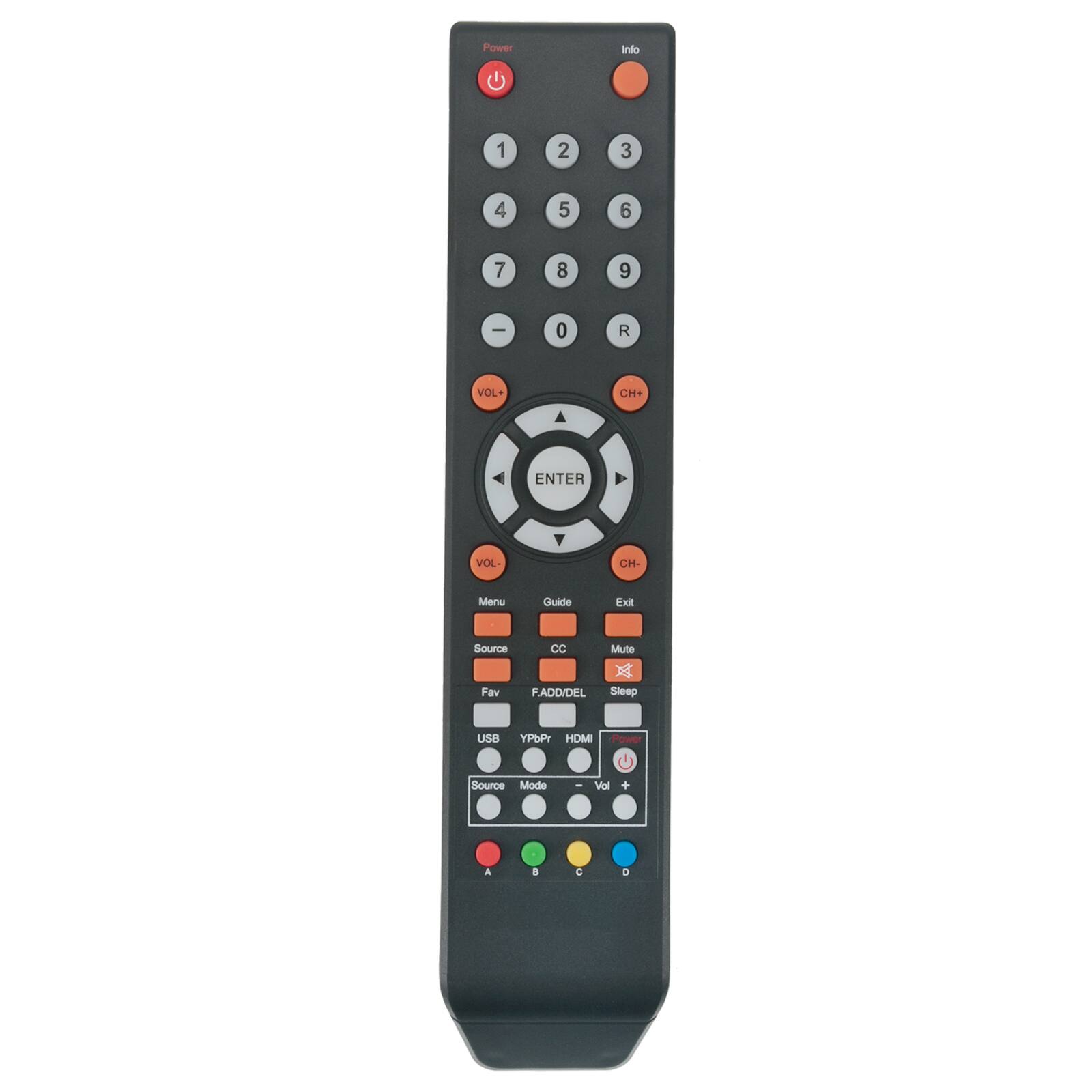 ALLIMITY - Replacement Remote Control 8142026670003C, Fit for SCEPTRE Television E165BV-HD E246BD U43B8V C650CV C550CV-UMR C650CV-U - Black