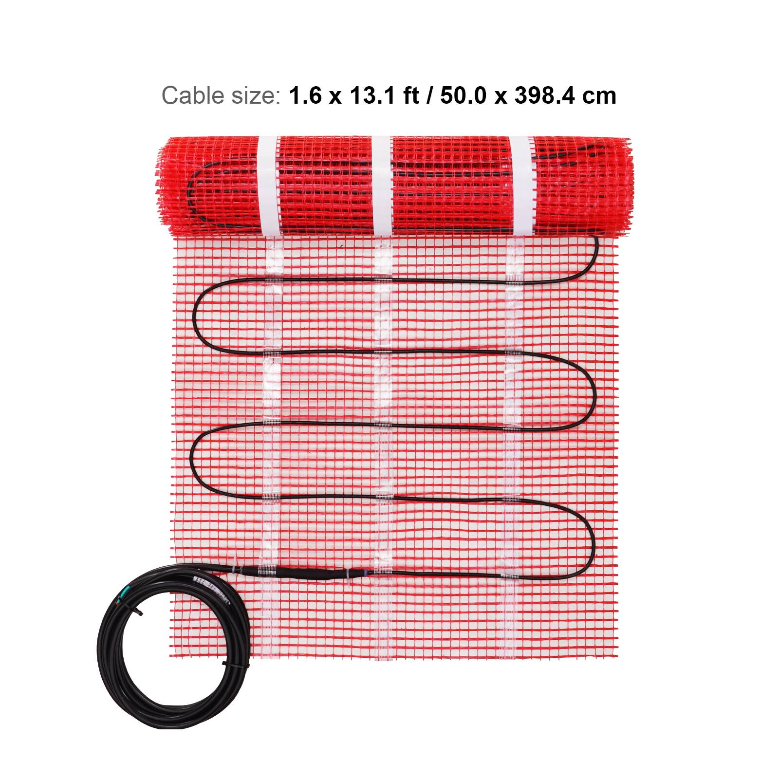 Cable size: 1.6 x 13.1 ft / 50.0 x 398.4 cm