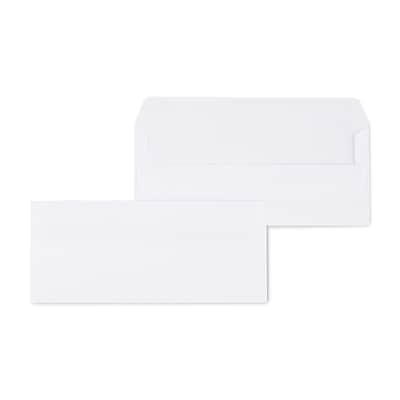 Front. Staples - Brand Self Seal #10 Business Envelopes, 4 1/8" x 9 1/2", 500/Box - White.